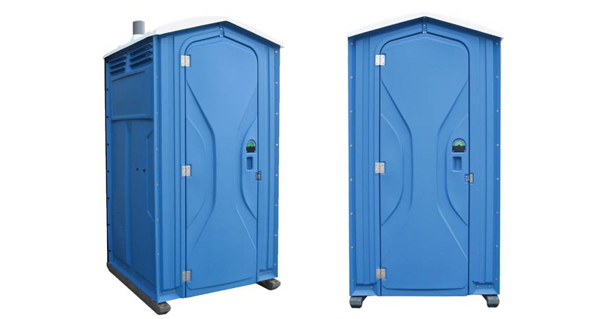 Long-term porta potty units on site in Goose Creek, South Carolina